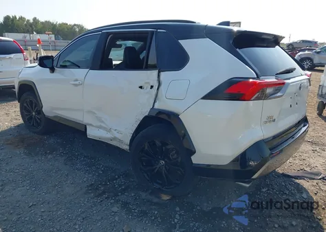 2022 Toyota Rav4 Hybrid Xse from USA, damaged, VIN 2T3E6RFV4NW031007